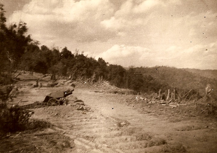 Our First Gun Position