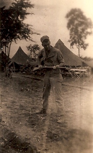 Lowell West at Camp Landis