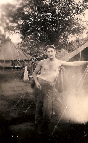 George Haupin at Camp Landis