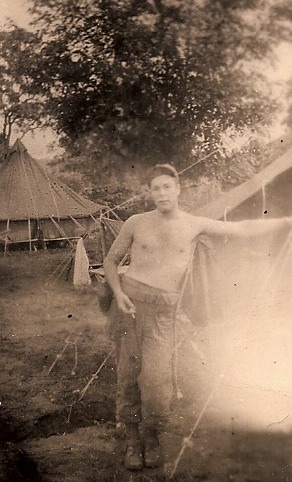 George Haupin at Camp Landis B