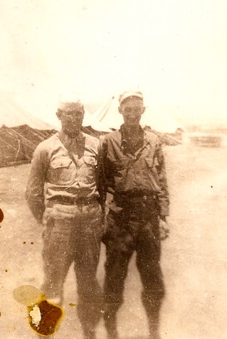 Sam Kunes and Walter Bahr at Landis